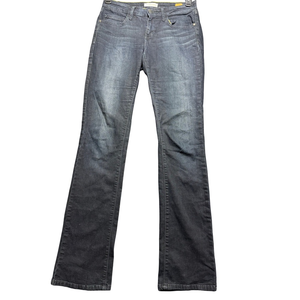 Pilcro and the Letterpress Slim Boot Jeans Women 27 Dark Wash Slim Bootcut